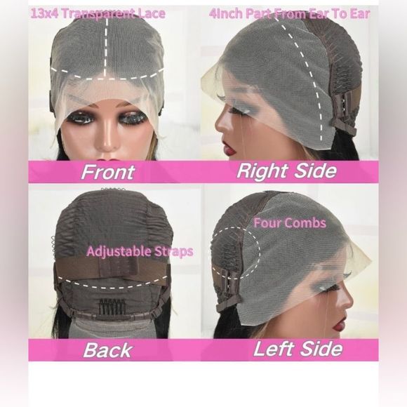 Celebrity |Highlight Bob Wig Human Hair 13X4 HD Lace Front Human Hair Bob Wig